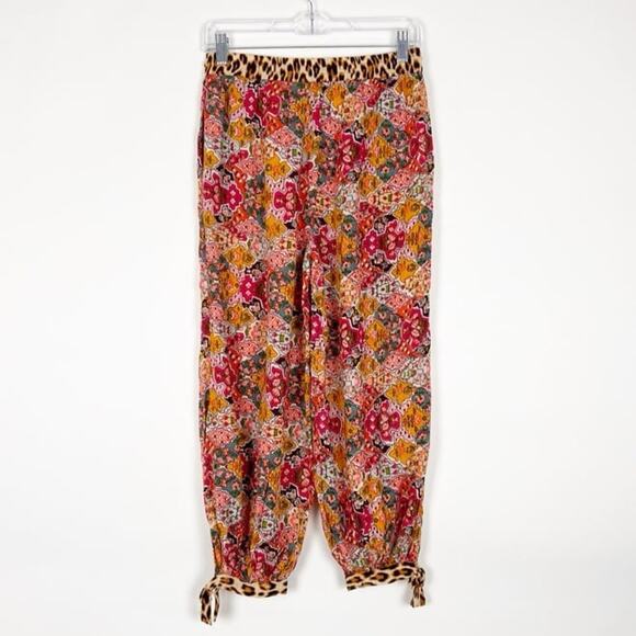 Anthropologie Printed Harem Pants Leopard Size XS - Picture 4 of 5